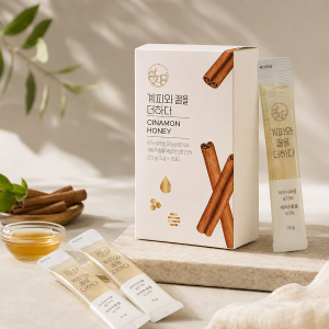 계피와꿀을더하다(15g x 15개입) / Add Cinnamon and Honey(15g x 15Sticks)
